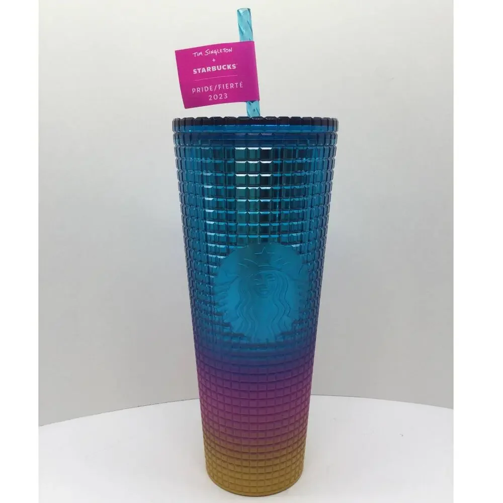 Starbucks Tim Singleton Pride 2023 Cold Tumbler Drinkware 24oz